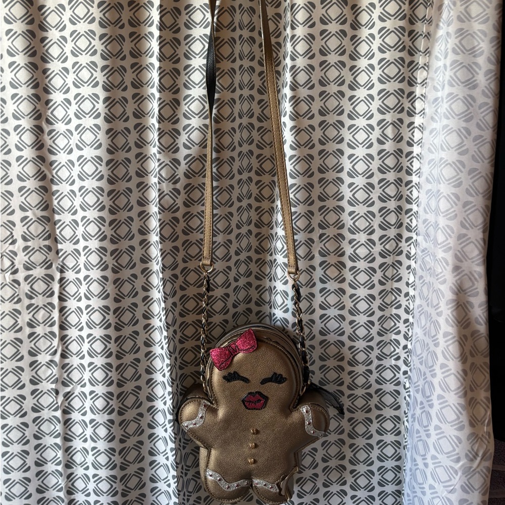 Betsy johnson gingerbreads crossbody